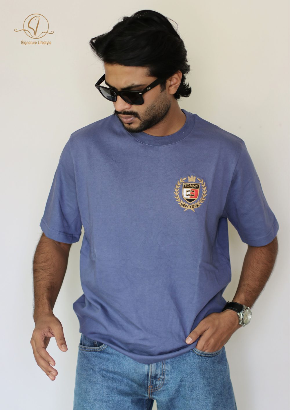 Tommy Hilfiger Premium Fit Round Neck T-Shirt - Clean, Classic, Iconic