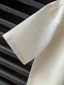 Waffle Texture Cuban Shirt