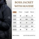 Boss Padding Jacket With Hoodie
