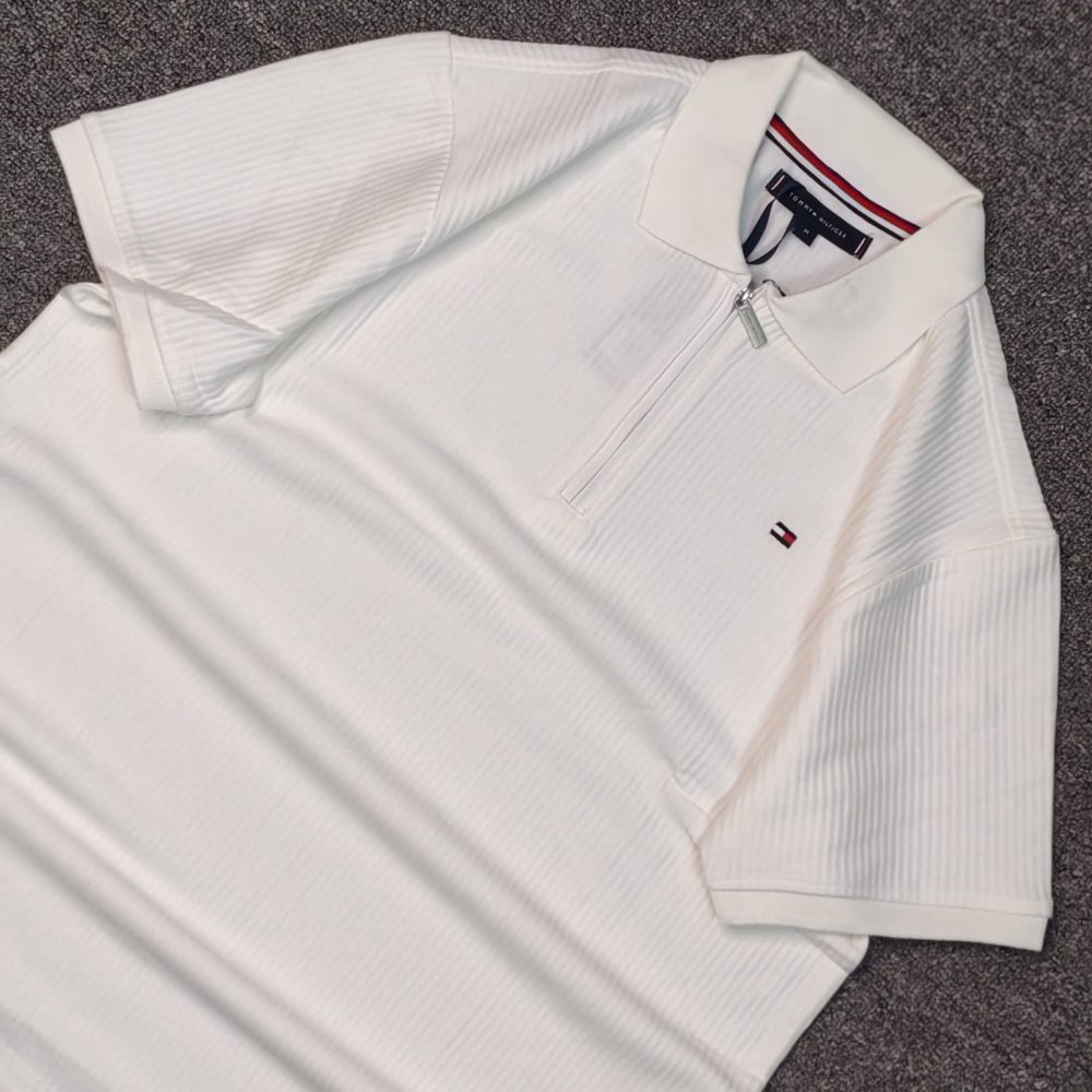 Tommy Zipper Polo Shirt – Where Style Meets Innovation | TZP-01 - Image 5