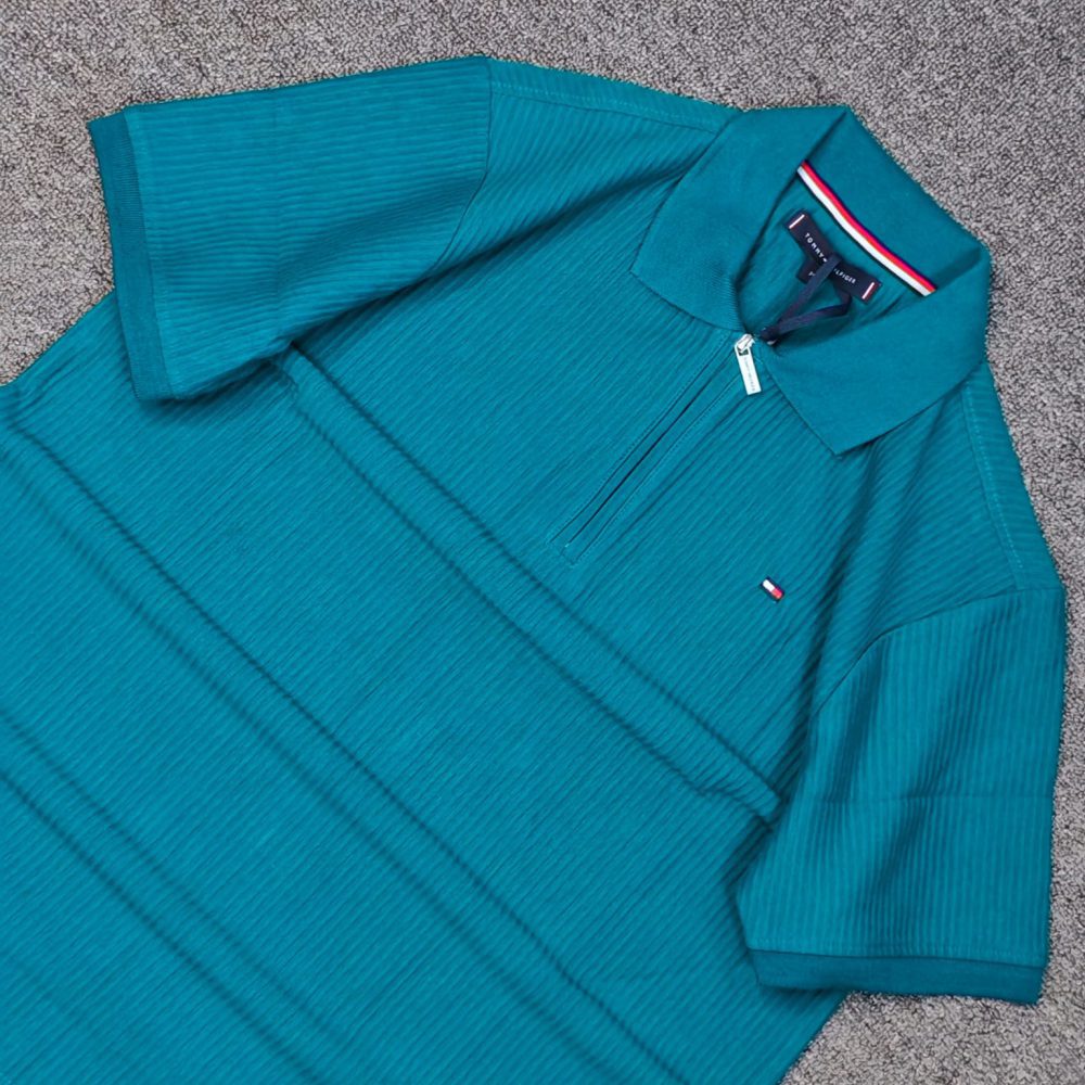 Tommy Zipper Polo Shirt – Where Style Meets Innovation | TZP-01