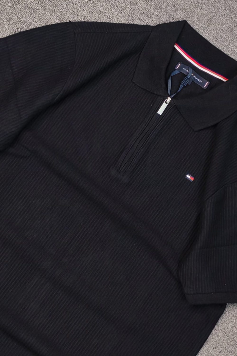 Tommy Zipper Polo Shirt – Where Style Meets Innovation | TZP-01