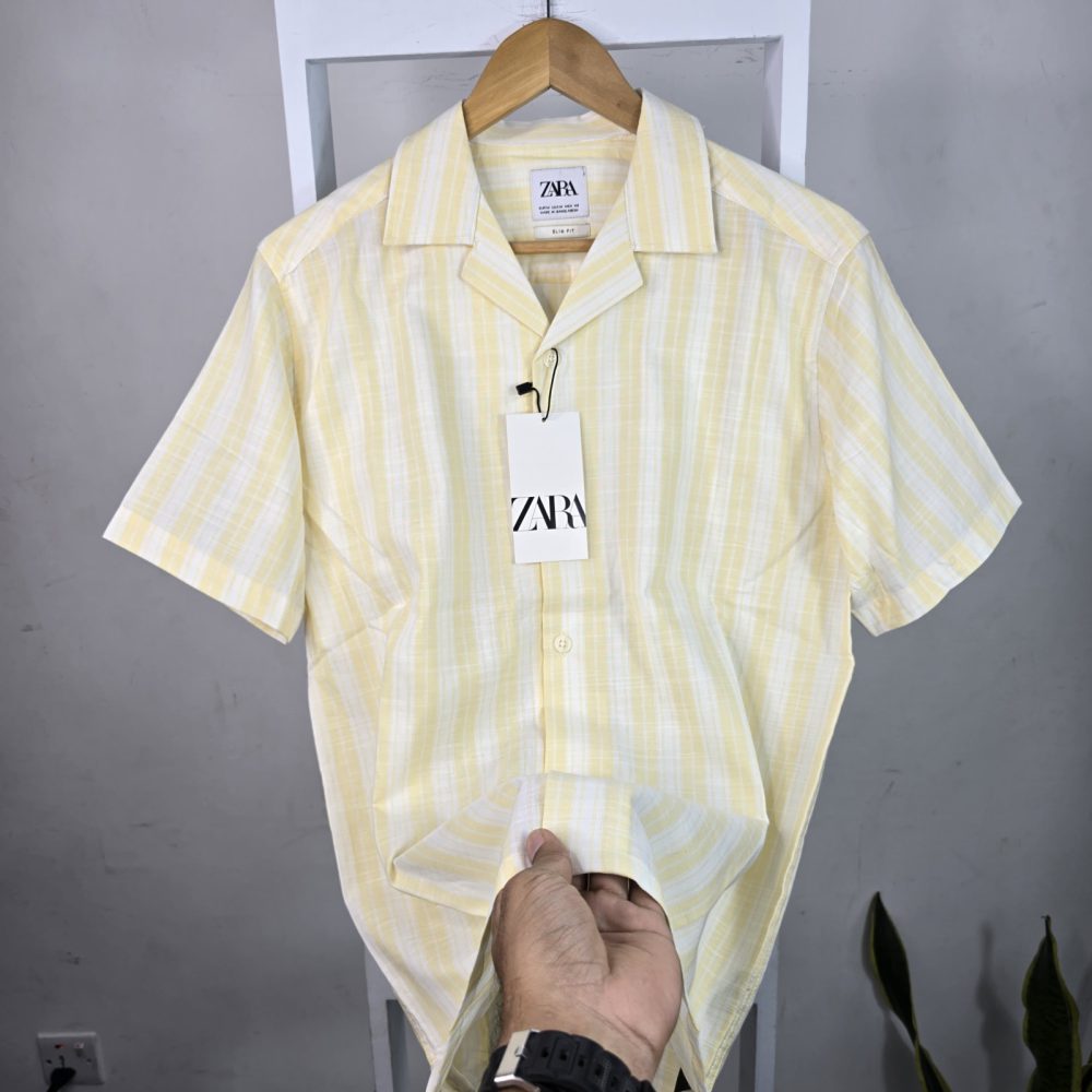 Zara Remi Cotton Half Sleeve Shirt – Effortless Elegance for Everyday Style - Image 4