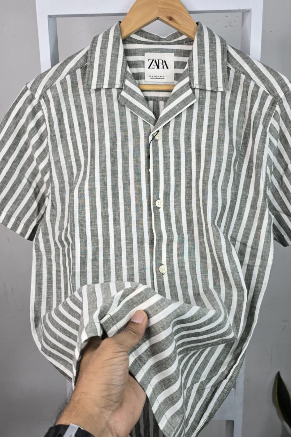 Zara Remi Cotton Half Sleeve Shirt – Effortless Elegance for Everyday Style