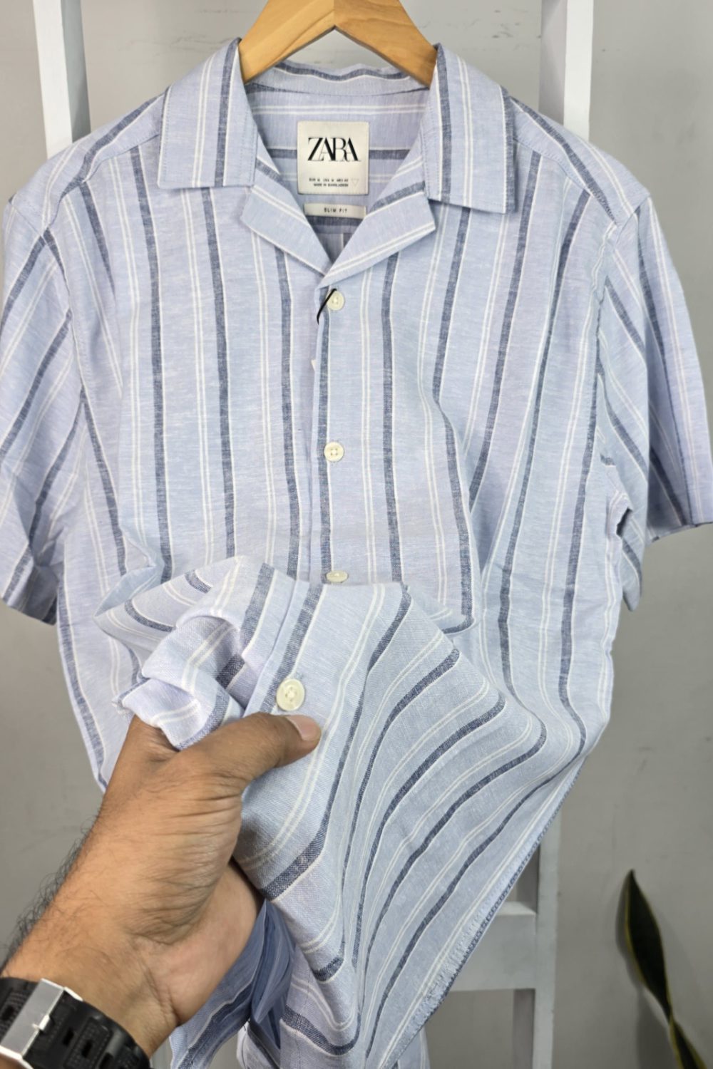 Zara Remi Cotton Half Sleeve Shirt – Effortless Elegance for Everyday Style