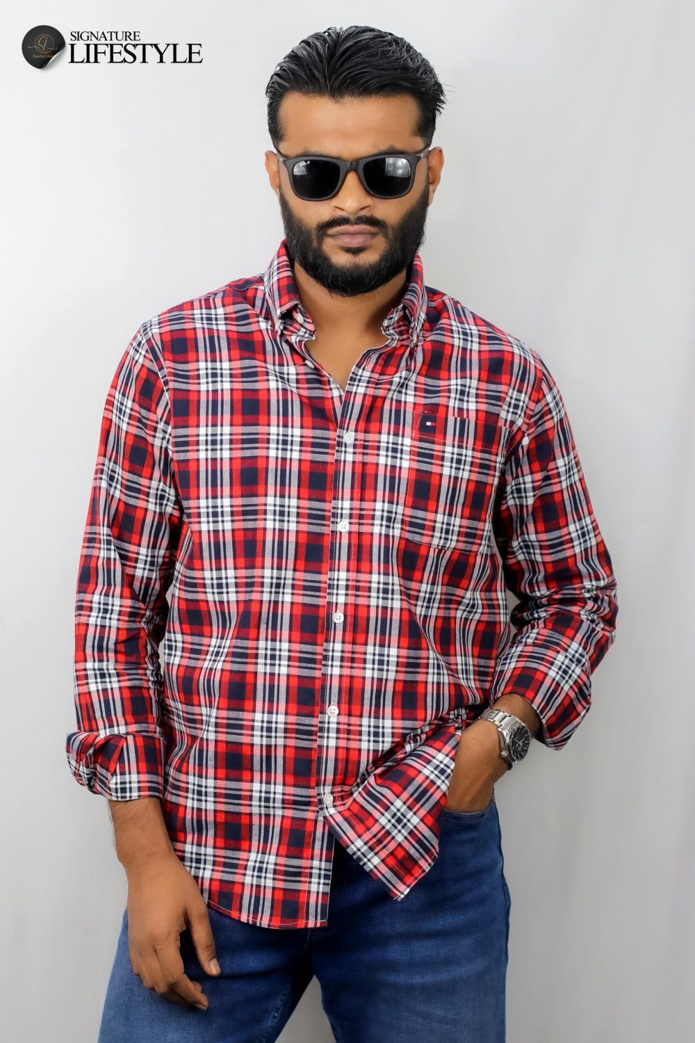Tommy Hilfiger Formal Full Sleeve Check Shirt
