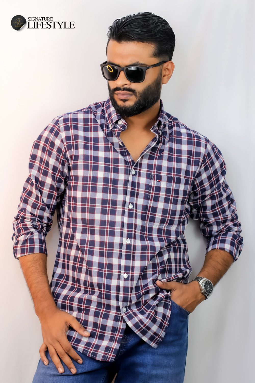 Tommy Hilfiger Formal Full Sleeve Check Shirt