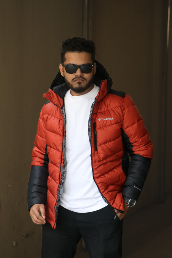 Columbia Contrast Jacket – Burnt Orange Winter Essential