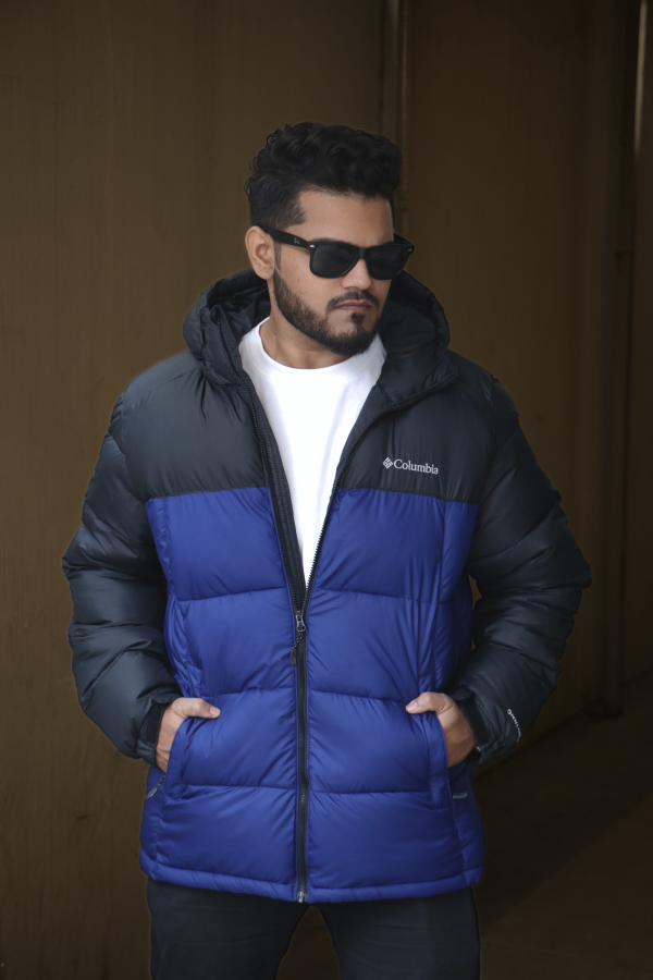 Columbia Contrast Jacket – Royal Blue Winter Style