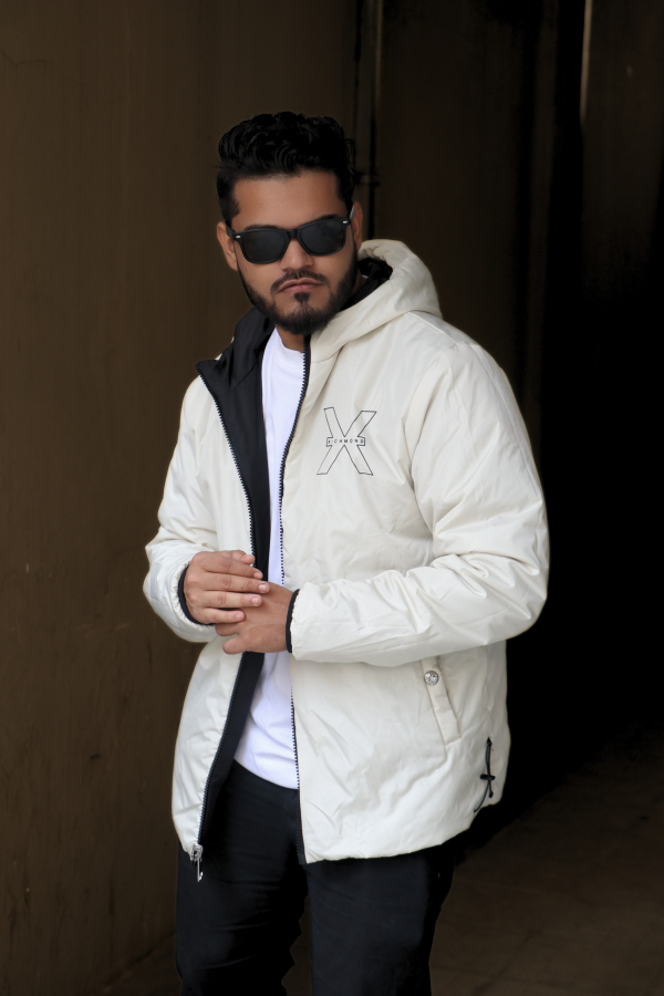 John Richmond Zip-Up Jacket – X White Edition