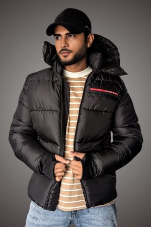 Prada Puffer Jacket - Sleek Elegance Meets Winter Warmth