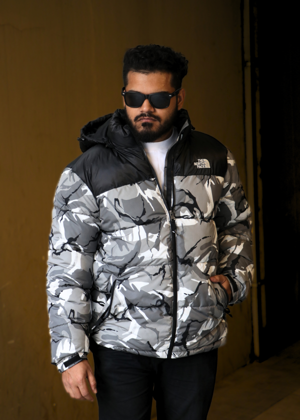 The North Face Camo Padding Jacket – Arctic Camo