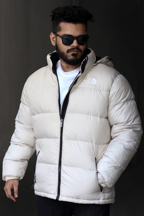 The North Face Men's 1996 Retro Nuptse Down Jacket in Vintage White