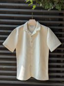 Waffle Texture Cuban Shirt