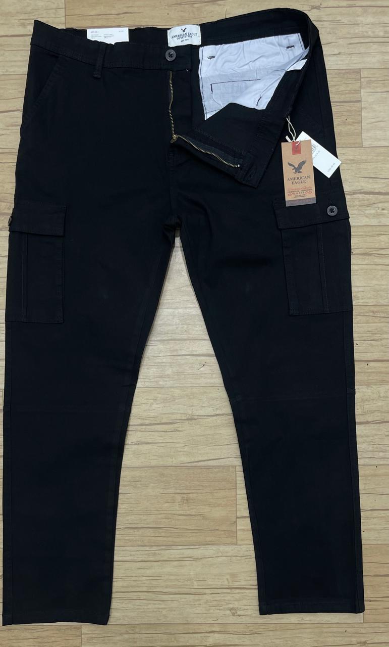 AMERICAN EAGLE Twill Cargo Pant | AECP-01