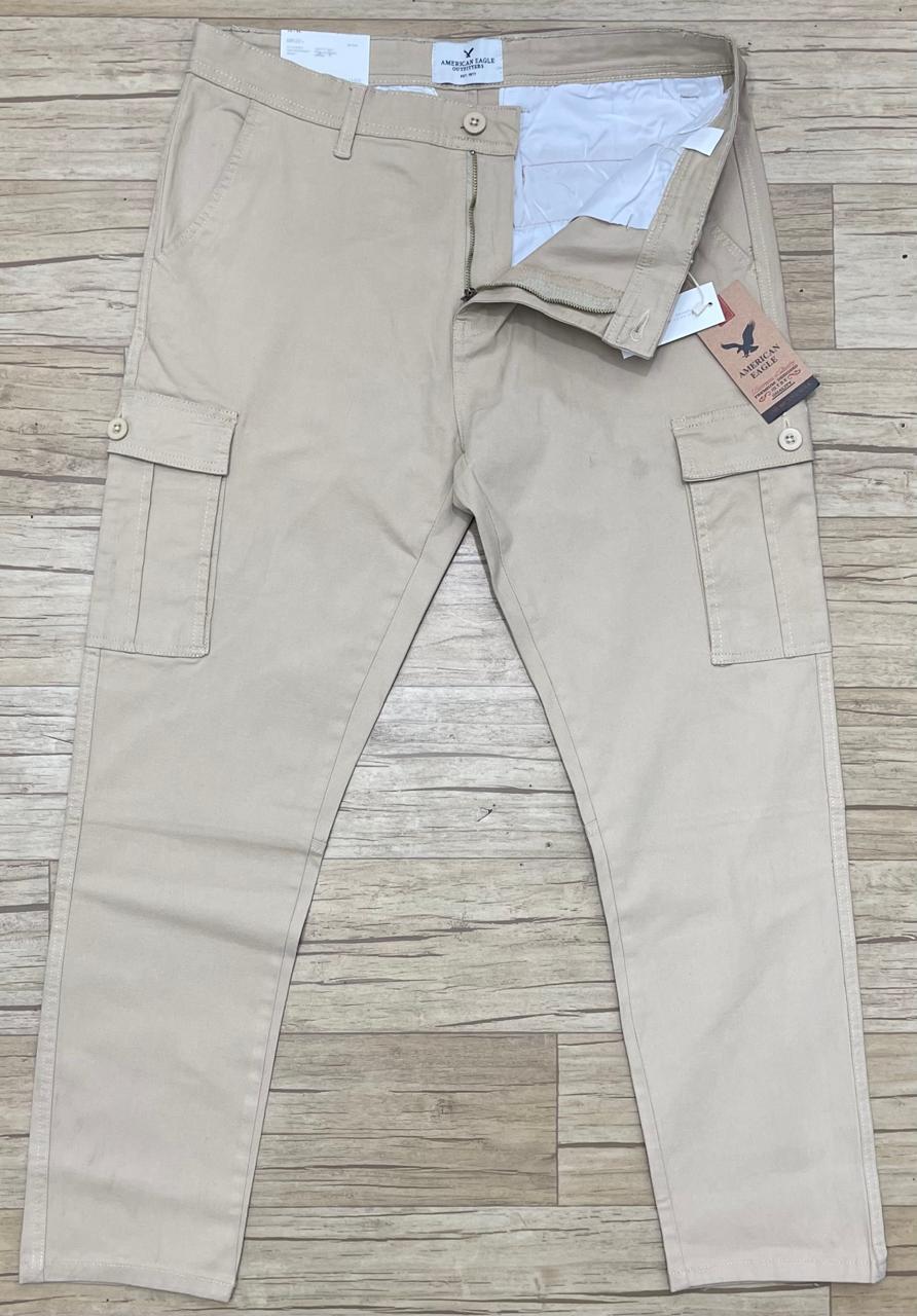 AMERICAN EAGLE Twill Cargo Pant | AECP-01