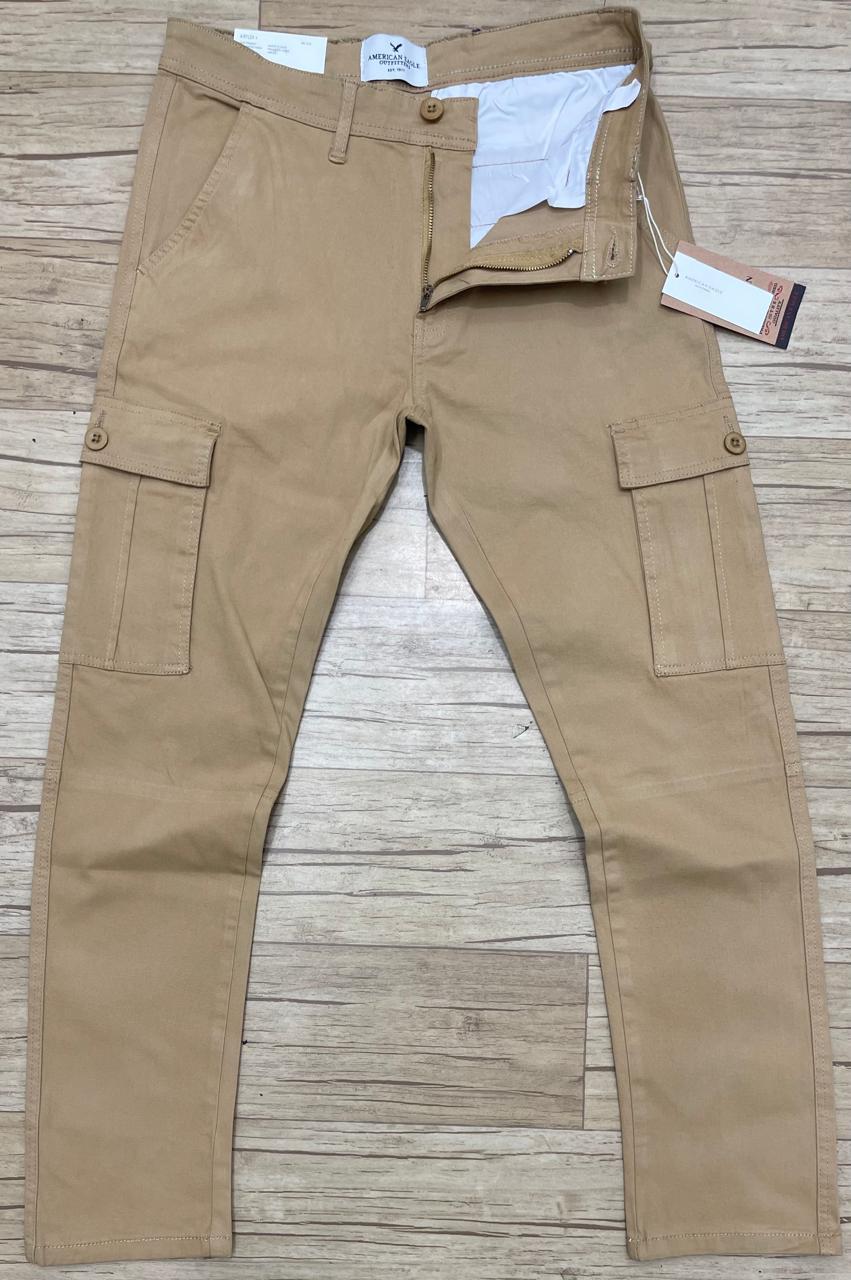 AMERICAN EAGLE Twill Cargo Pant | AECP-01