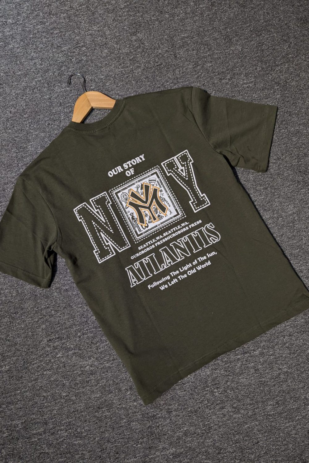 Export Quality Premium Drop Shoulder T-Shirt