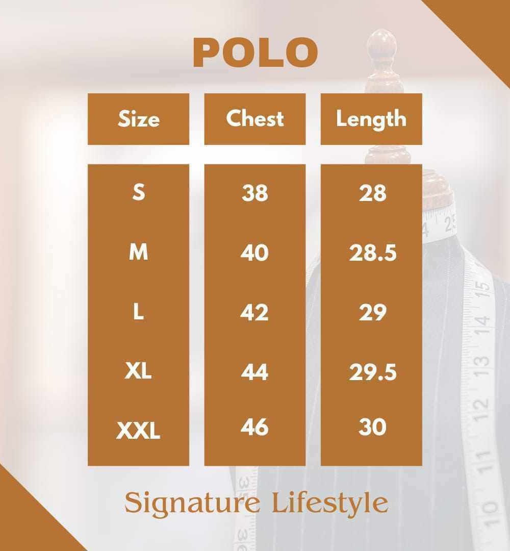 Signature LifeStyle Premium Summer Fit Polo Shirt 2025 | SLP-03