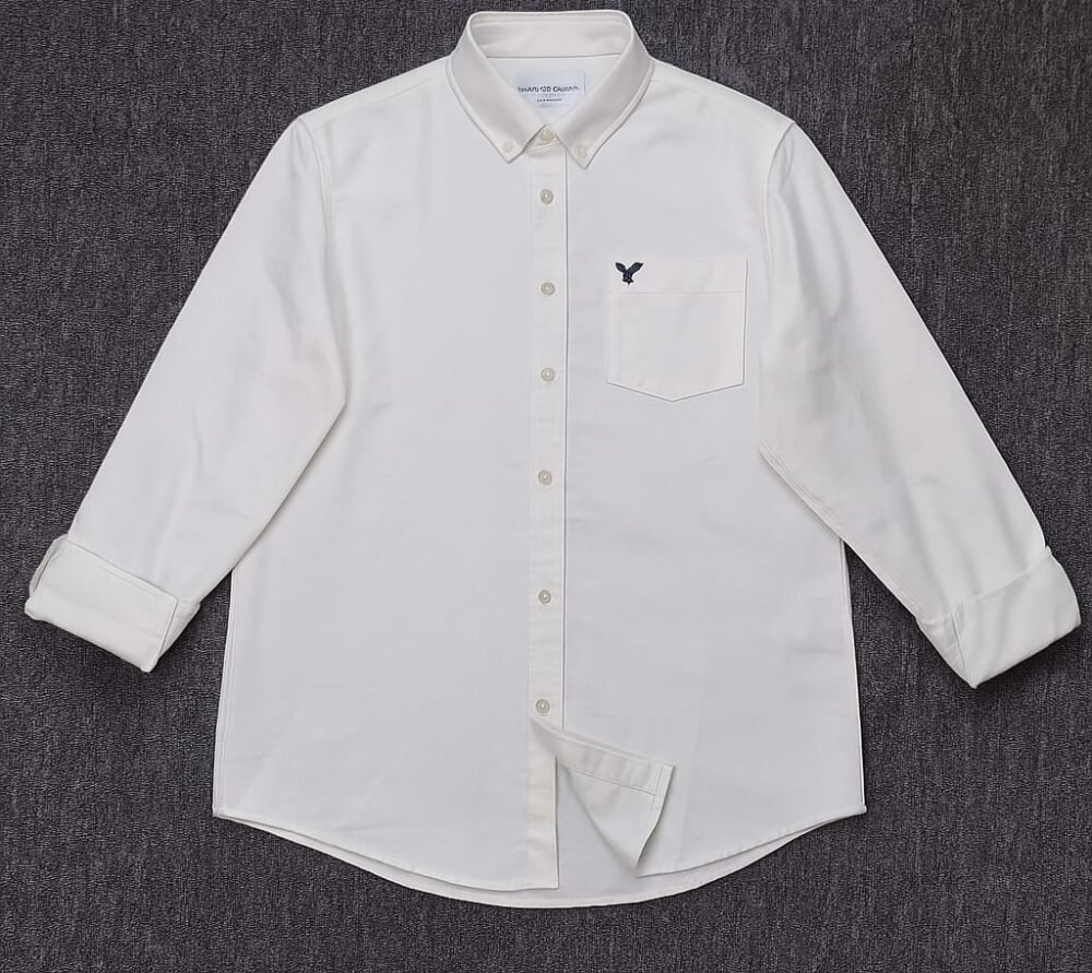American Eagle Full Sleeve Solid Shirt 2025 - Image 2