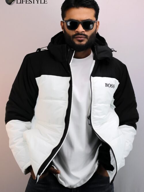 BOSS Contrast Sherpa Padding Jacket 2025
