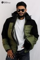 BOSS Contrast Sherpa Padding Jacket 2025