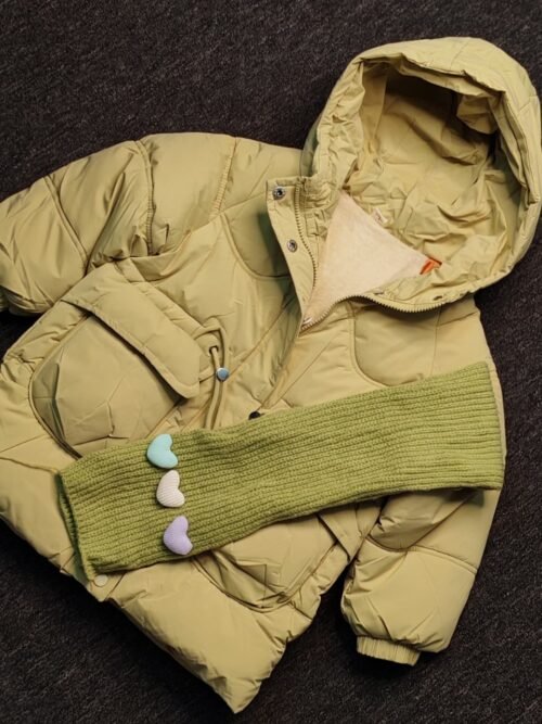 Kids Duck Feather Padding Jacket