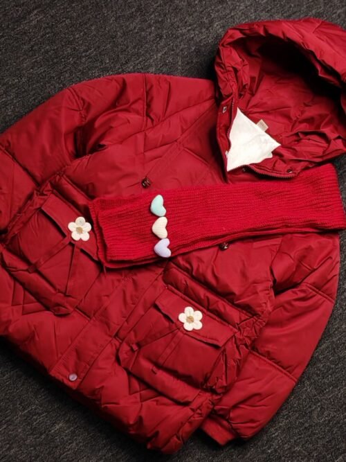 Kids Duck Feather Padding Jacket