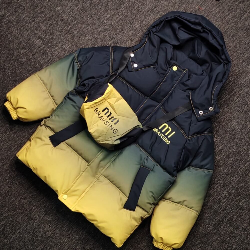 Kids Duck Feather Padding Jacket