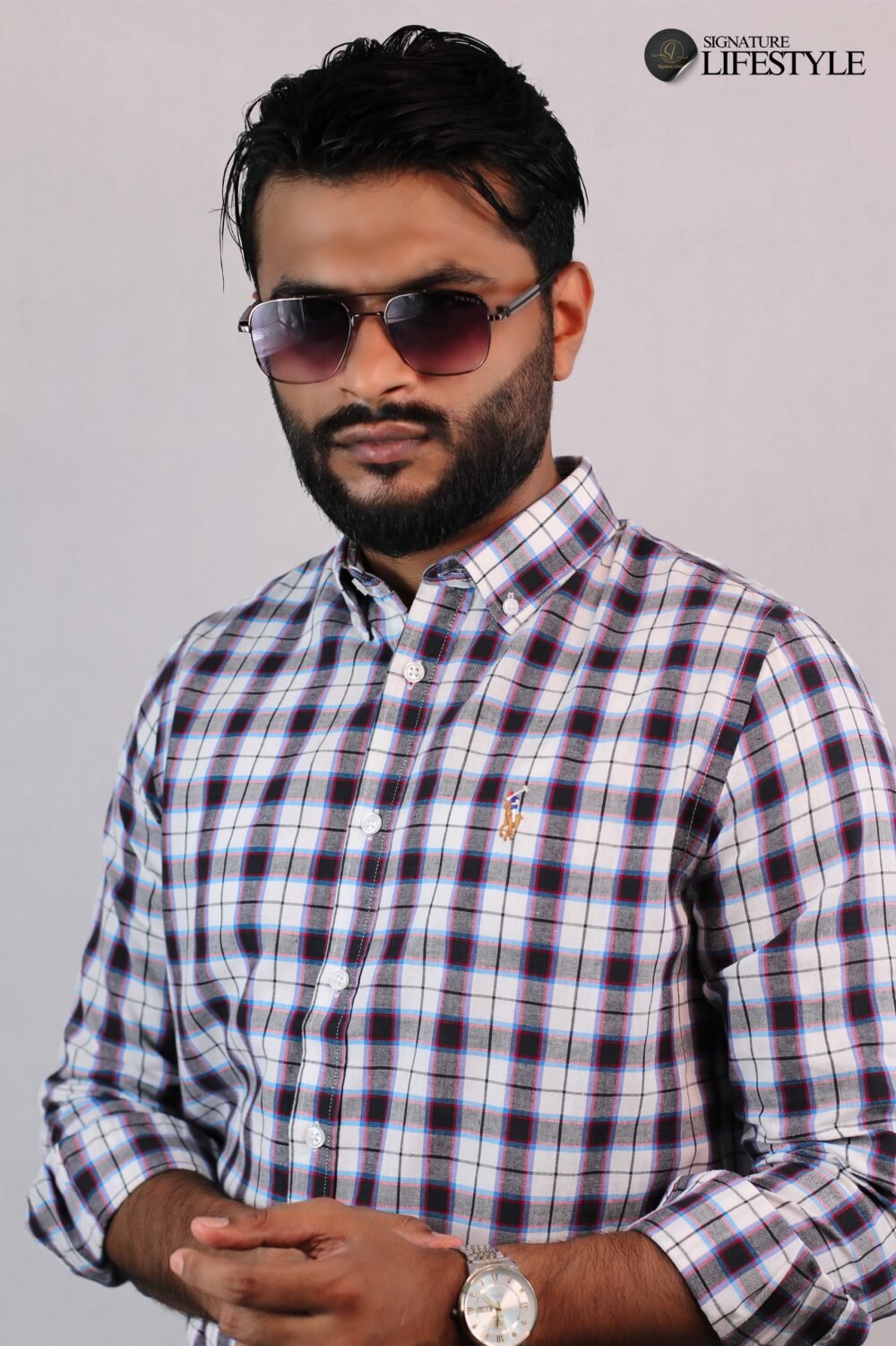 Ralph Lauren Full Sleeve Check Shirt 2025 - Image 5