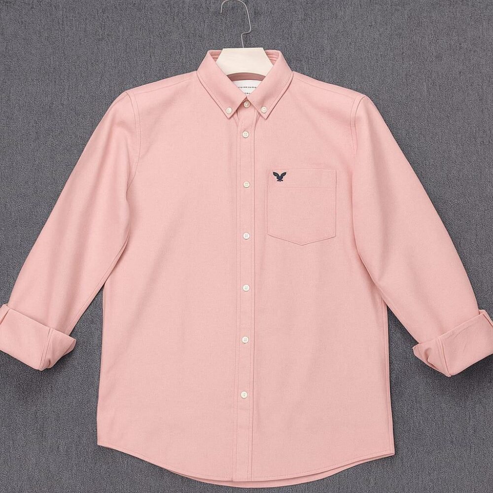 American Eagle Full Sleeve Solid Shirt 2025