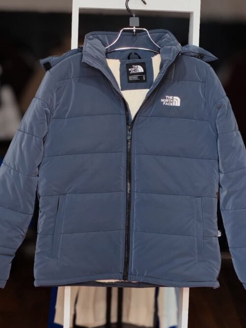The North Face Imported Sherpa Jacket - Blue, XL
