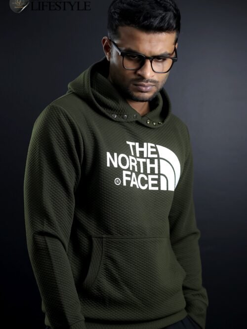 TNF Imported Premium Hoodie - Dark Olive, S