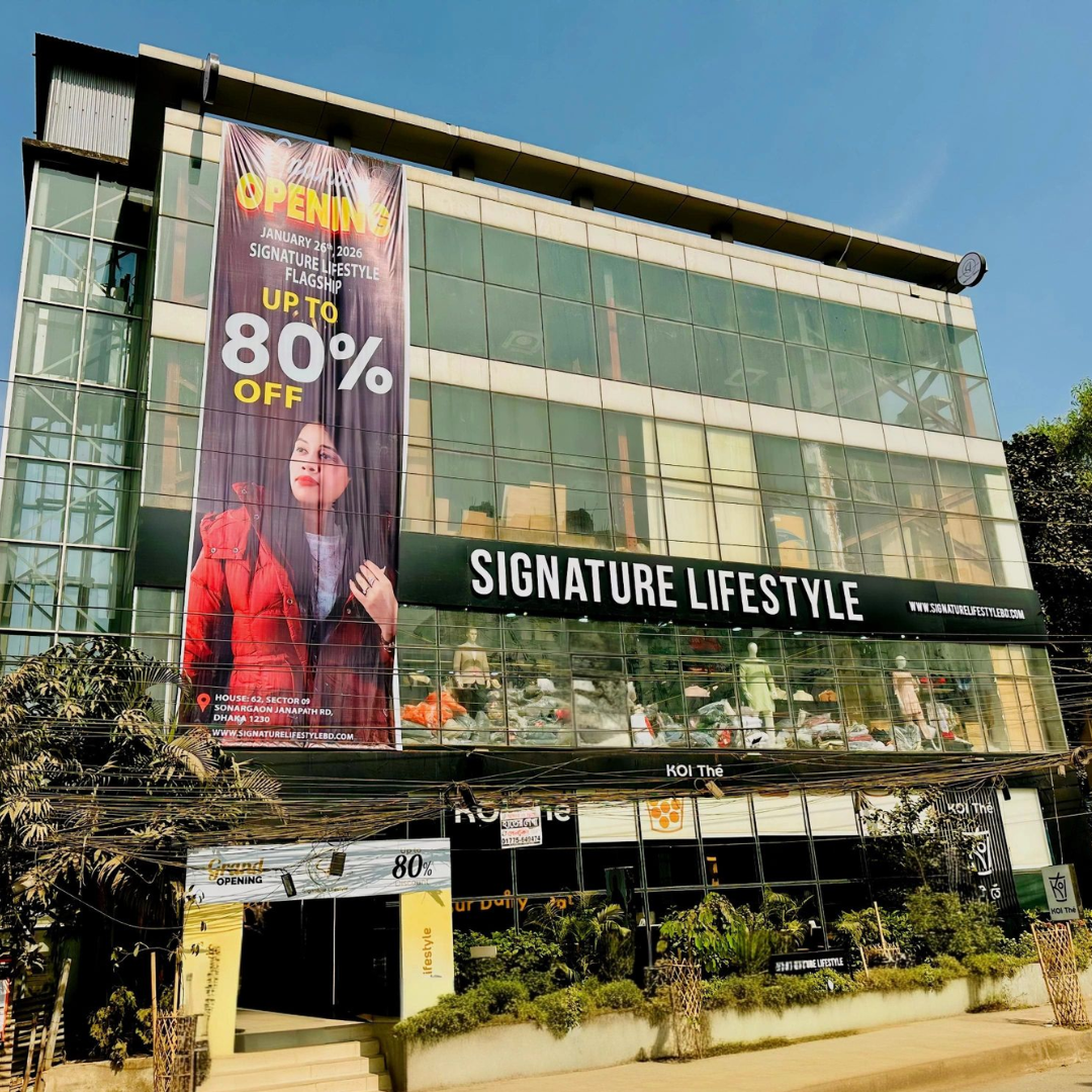 Signature lifestyle flagship store at uttara