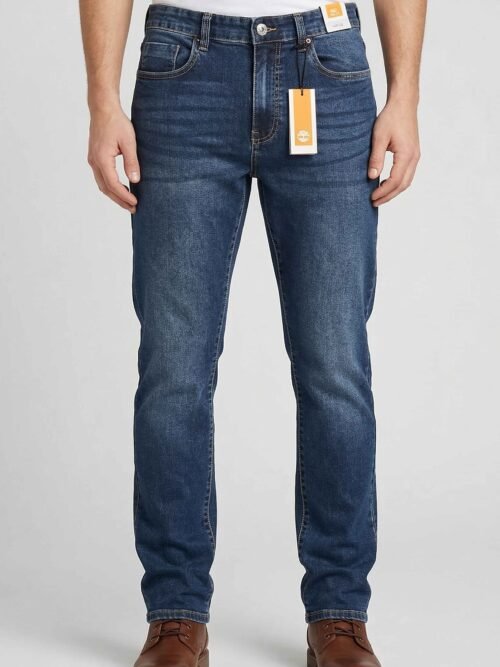 Signature lifestyle Timberland Slim Fit 13oz Denim jeans – blue