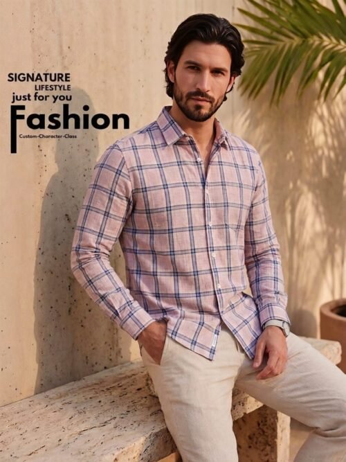 Lindbergh Relaxed Fit Shirt- Gap Check