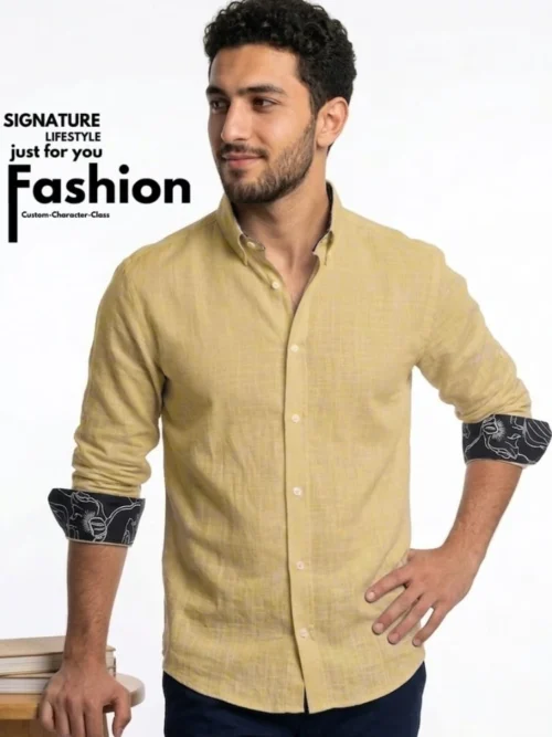 Posh Eagle Remi Cotton Shirt - Cream