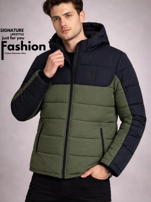 Puma Puffer jacket - Dark & Olive