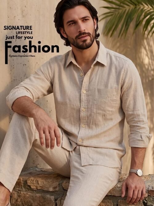 U.S. Polo Tailored Fit Shirt Khaki