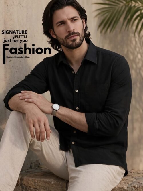 U.S. Polo Tailored Fit Shirt Black