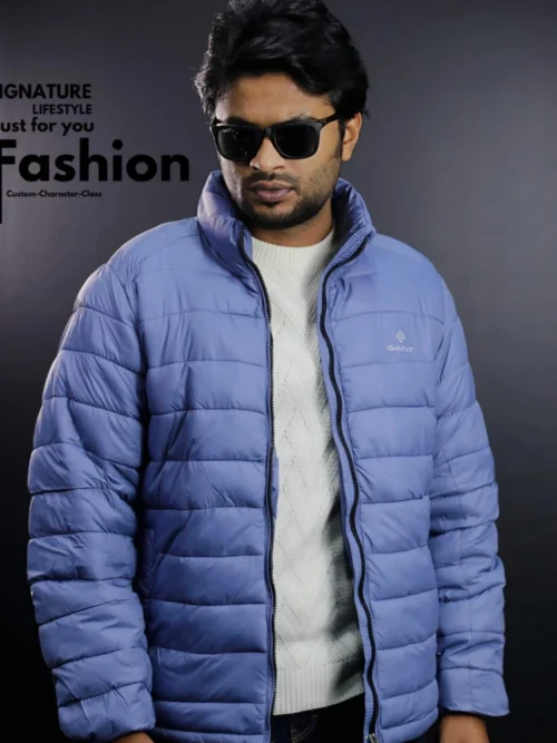 GANT Lightweight Padding Jacket- Cloud Blue Puffer