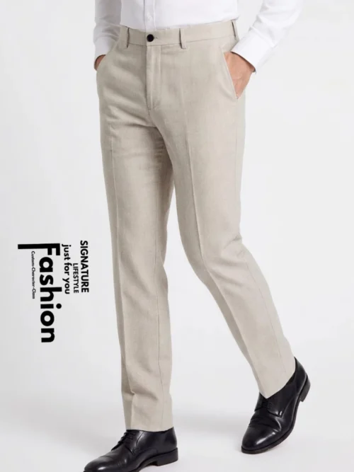 Off White Formal Pant