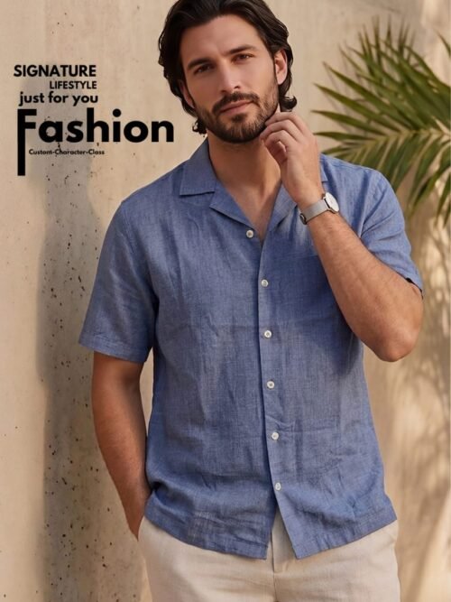 NEXT Cuban Collar Hawaiian Shirt