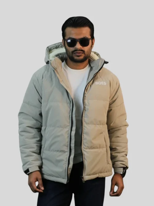 Boss Premium Sherpa Jacket- Ash
