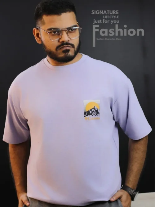 Columbia Drop Shoulder- Purple
