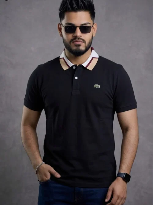 LACOSTE Polo - Black