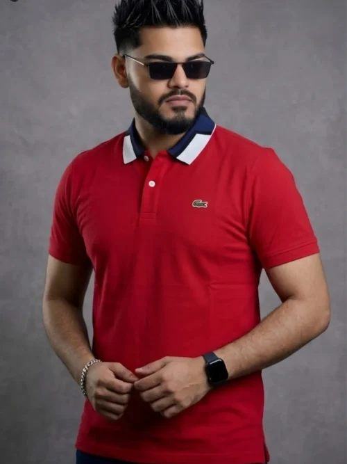 LACOSTE Polo - Red