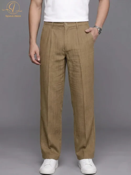 TH Remi Cotton Pant - Brown