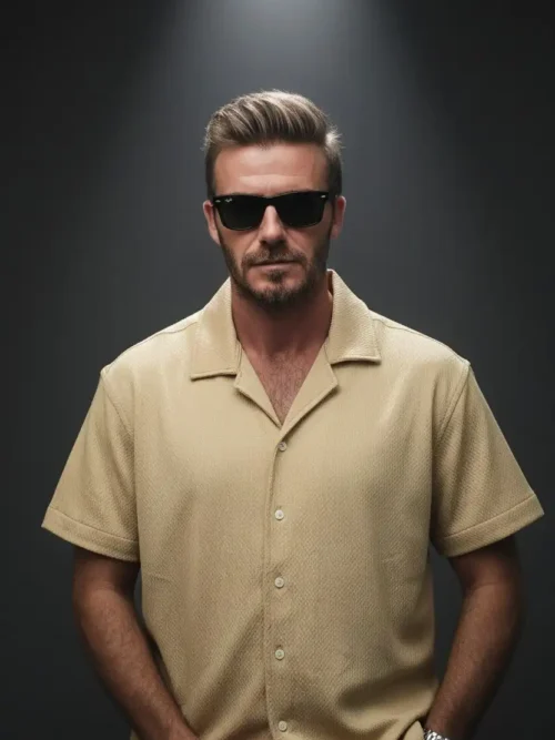 SCOTCH & SODA Half Shirt- Khaki