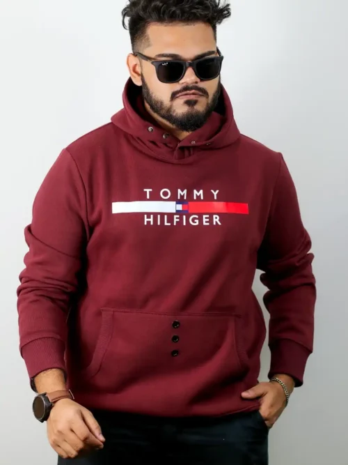TH Hoodie- Maroon